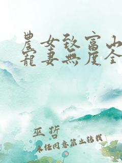 农女致富山里汉宠妻无度全文免费txt