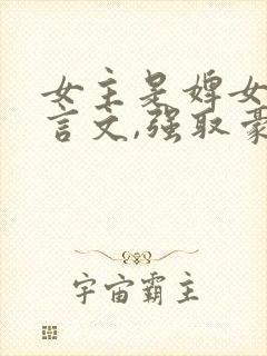 女主是婢女的古言文,强取豪夺