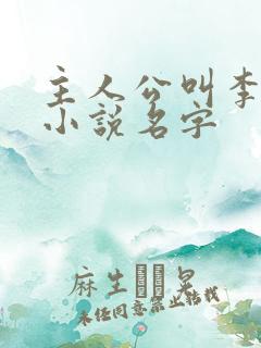 主人公叫李辰的小说名字