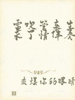 电吹管来生再续未了情伴奏曲