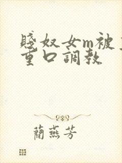 贱奴女m被主人重口调教