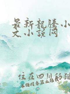 最新龙腾小说辣文小说网
