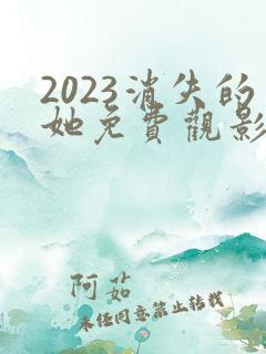 2023消失的她免费观影高清