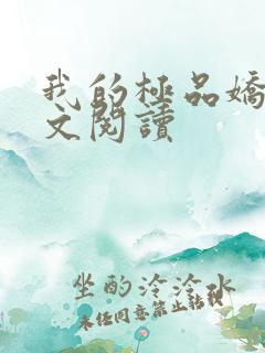 我的极品娇妻全文阅读