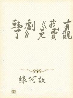 韩剧《我有爱人了》免费观看