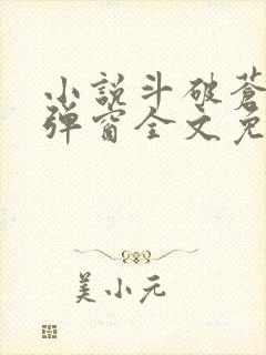 小说斗破苍穹无弹窗全文免费阅读