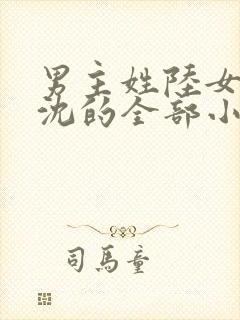 男主姓陆女主姓沈的全部小说