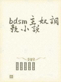 bdsm主奴调教小说