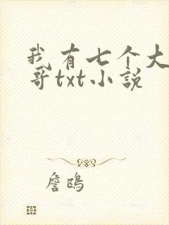 我有七个大佬哥哥txt小说