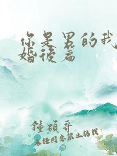 你是男的我也爱婚后篇