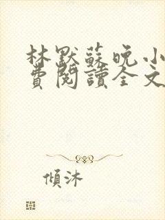 林默苏晚小说免费阅读全文最新章节更新