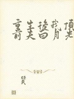 重生后我顶替了前夫白月光下载txt全集