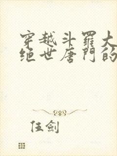 穿越斗罗大陆2绝世唐门的小说