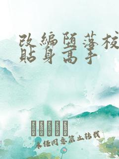 改编堕落校花的贴身高手