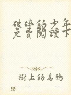 破碎的少年漫画免费阅读下拉式