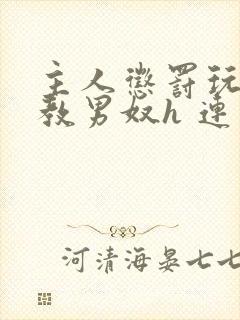 主人惩罚玩弄调教男奴h 连载时间