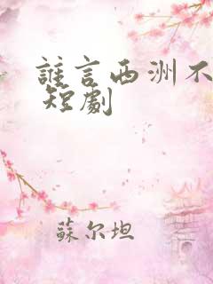 谁言西洲不知意 短剧