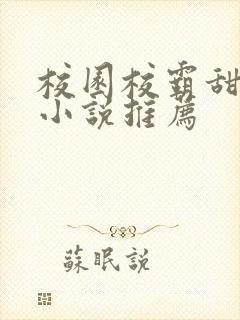 校园校霸甜宠文小说推荐