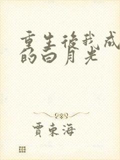 重生后我成了他的白月光