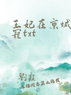 王妃在京城当团宠txt