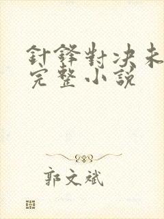 针锋对决未删减完整小说