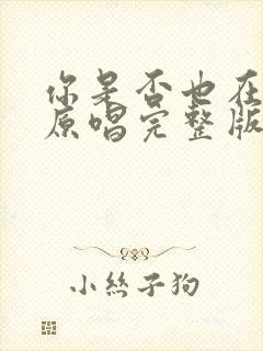 你是否也在想我原唱完整版