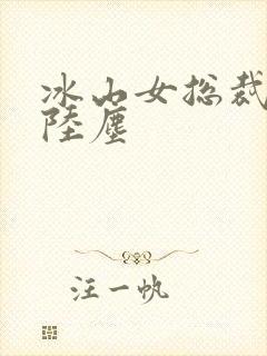 冰山女总裁全集陆尘