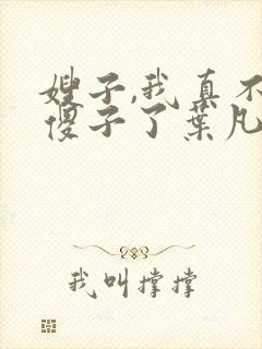 嫂子,我真不是傻子了叶凡