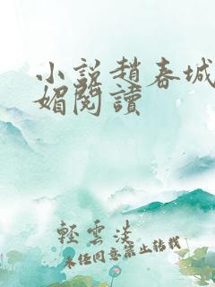 小说赵春城与苏媚阅读