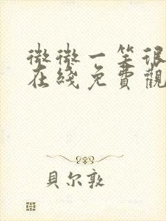 微微一笑很倾城在线免费观看完整版