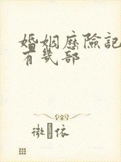 婚姻历险记一共有几部