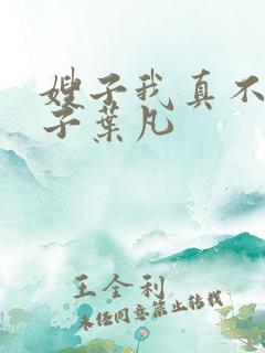 嫂子我真不是傻子叶凡