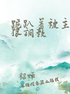 跪趴着被主人狠狠调教