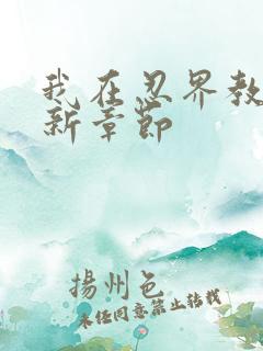 我在忍界教剑道新章节