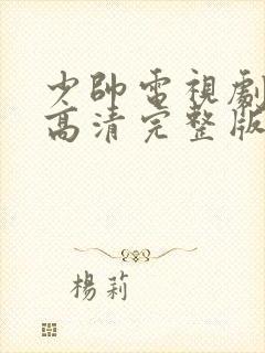 少帅电视剧免费高清完整版在线看