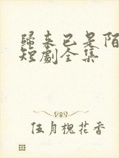 归来已是陌路人短剧全集