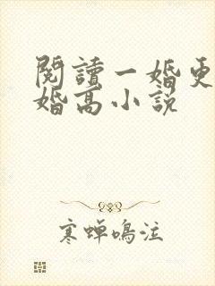 阅读一婚更比一婚高小说