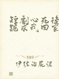 短剧心死后家人跪求我回家结局
