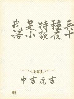 我是特种兵之杨洛小说夜十三