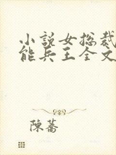 小说女总裁的全能兵王全文