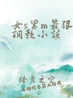 女s男m最狠的调教小说