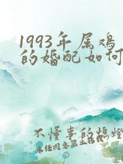 1993年属鸡的婚配如何