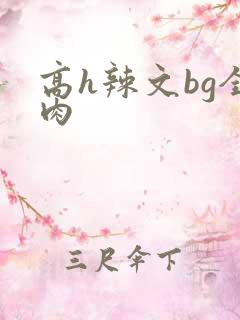 高h辣文bg全肉