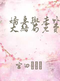 娇妻与老外小说大结局免费阅读