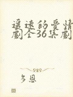 遥远的爱情电视剧全36集剧情