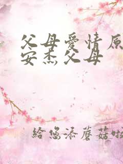 父母爱情原著里安杰父母