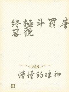 终极斗罗唐舞麟容貌