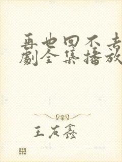 再也回不去了短剧全集播放