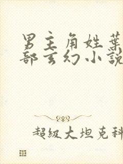 男主角姓叶的全部玄幻小说