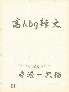 高hbg辣文